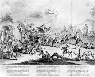 "Mitä salaisia lähteitä toimintaprinssit siirtyvät ... joka rakentaa, kääntää ja hallitsee valtiota", 1740.